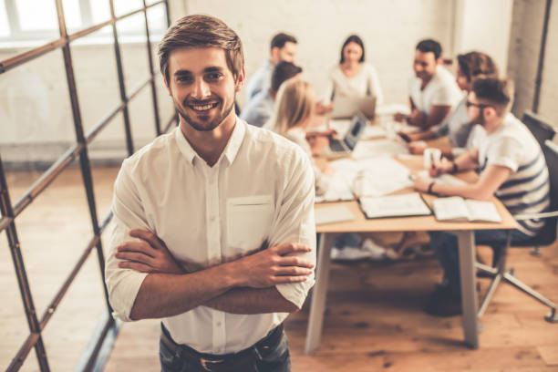 istock Business people at the conference 663124616