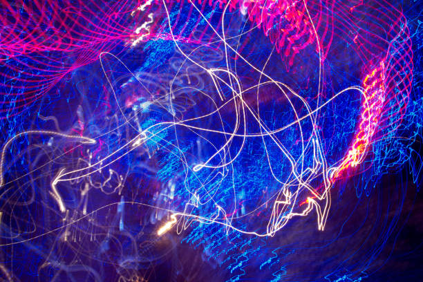 istock Abstract of LED lighting colors. 663150404