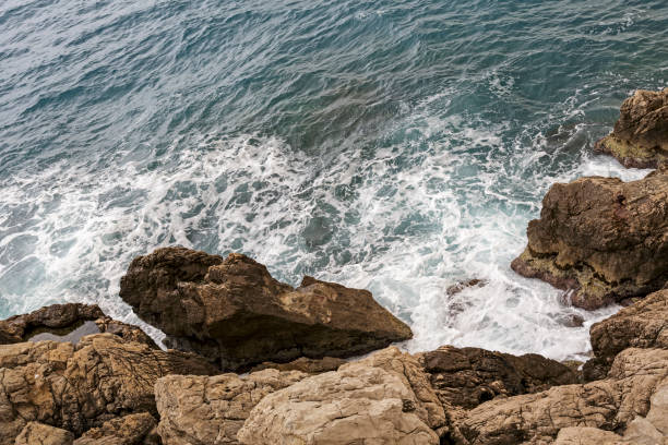 istock Rocky cliff at the sea coast 663159186