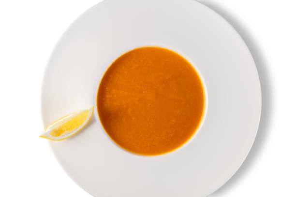 istock Carrot cream soup puree 663180716