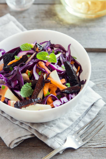 istock Red Cabbage Coleslaw Salad 663312414