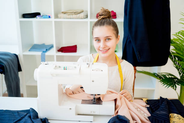 istock Portrait of a tailor 663325108