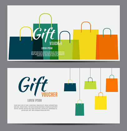 Gift Voucher Template For Your Business. Vector Illustration EPS10
