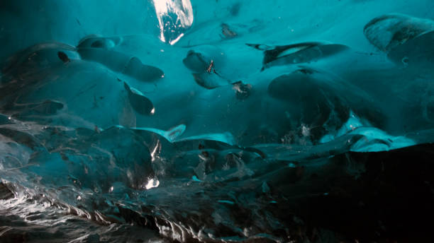 istock Crystal cave - Inside the ice cave 663412462