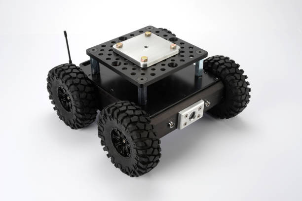 istock Off-Road Robot Platforms with Video Cameras 663435196