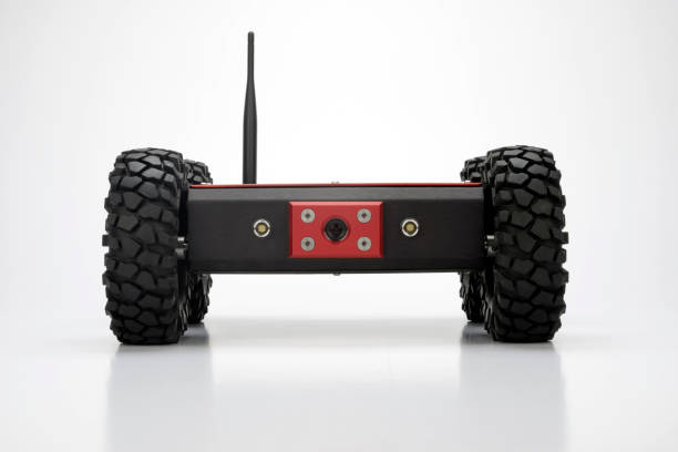 istock Off-Road Robot Platforms with Video Cameras 663439730