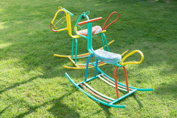 istock Children's playground toys 663440208