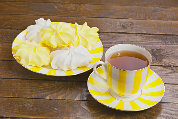 istock delicious hot green tea in  beautiful mug 663452486