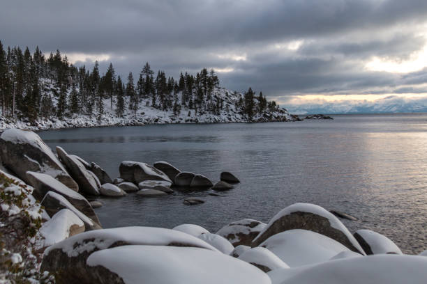 istock Lake Tahoe winter evening 663515320