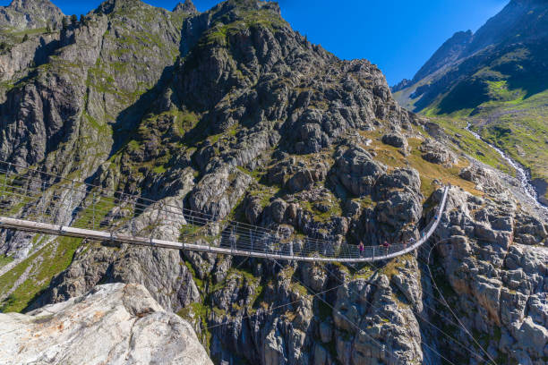 Stunning view of Trift bridge
