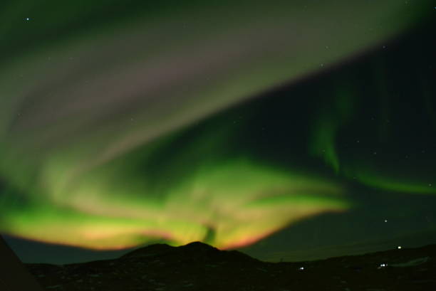 istock Northern lights at south pole 663633932