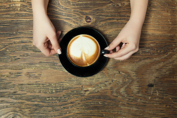 istock Lonely woman drinking coffee in the morning 663671768