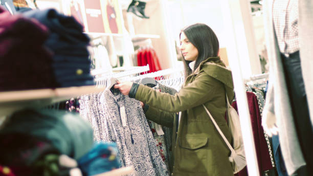 istock Woman in shopping 663781488