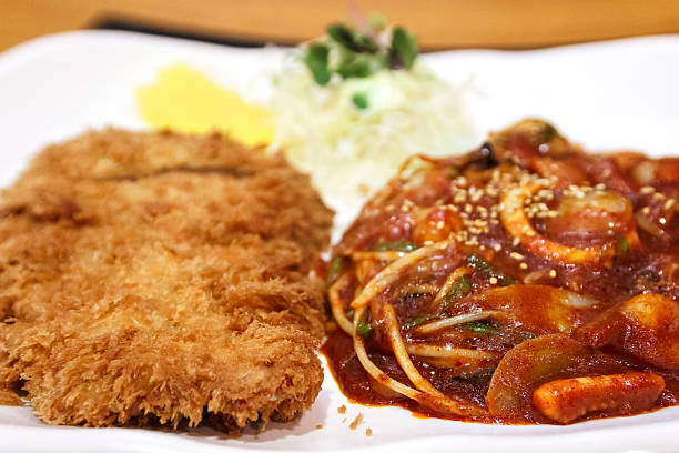 Pork Meat Cutlet & Seafood