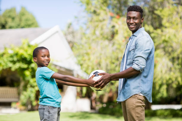 istock Happy family posing together 663793614