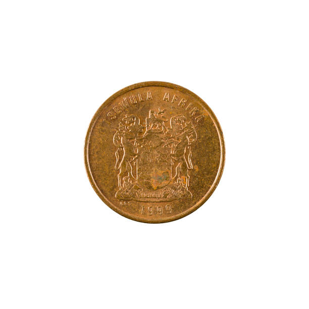 istock 1 south african cent coin (1999) reverse isolated on white background 663820626