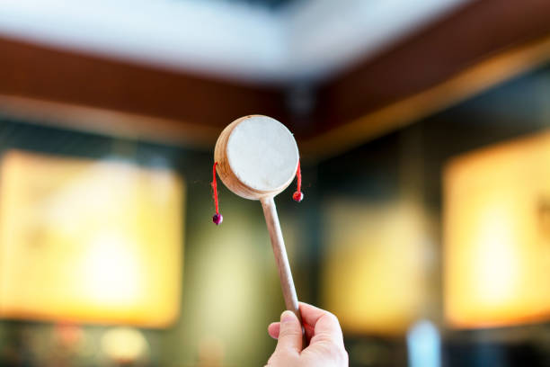 Chinese traditional toy, rattle-drum