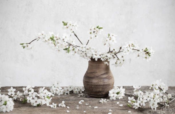 istock spring flowers in cup on old background 663827838