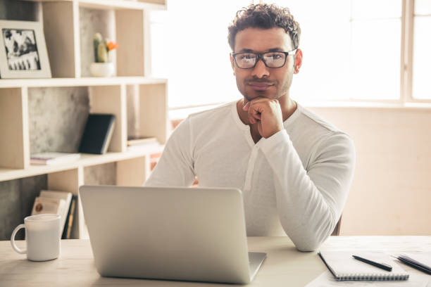 istock Afro American businessman 663834698