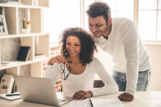 istock Afro American couple 663837806