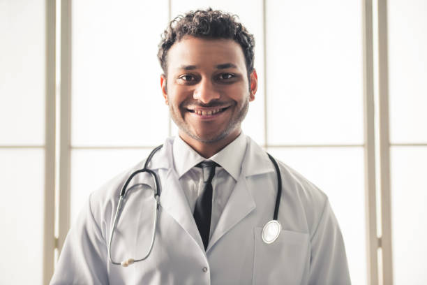istock Afro American doctor 663838062