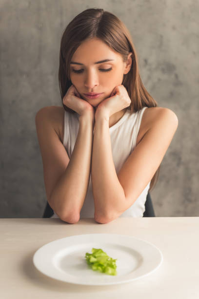 istock Girl keeping diet 663845134