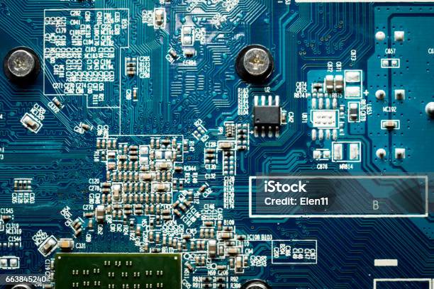 virar Renunciar vecino Chip Digital De La Placa Base Placa De Circuitos Tecnología De Hardware  Electrónico Foto de stock y más banco de imágenes de Abstracto - iStock
