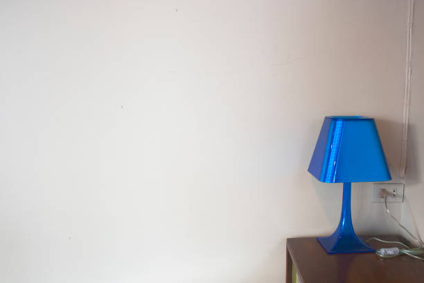 Vintage lamp in living room