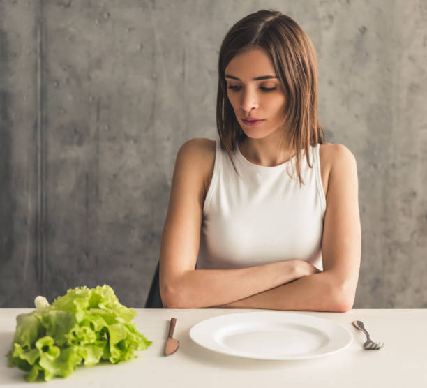istock Girl keeping diet 663848826