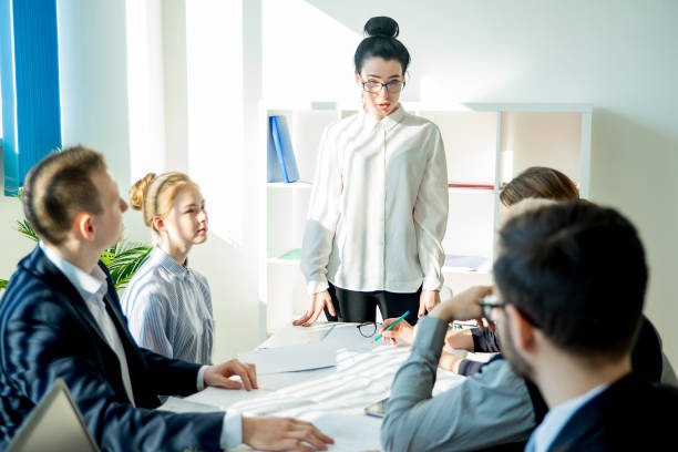 istock Young businesswoman ceo 663849558