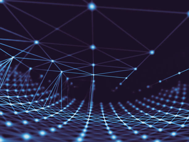 istock Futuristic virtual technology background, Fiber virtual optic cables, fibre connection, telecomunications concept, digitally generated image. 663852650