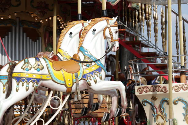 istock Carousel in France 663860348