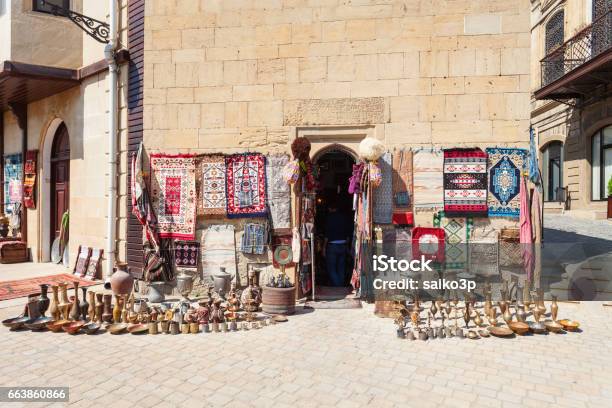 Souvenir Market In Baku Stock Photo - Download Image Now - Ancient, Antique, Azerbaijan