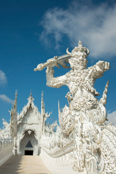 istock THAILAND CHIANG RAI WAT RONG KHUN WHITE TEMPLE 663863964