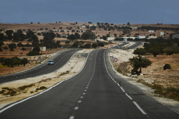 istock Desert road in Morocco, North Africa 663870520
