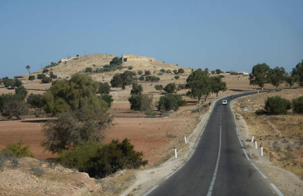 istock Desert road in Morocco, North Africa 663870528