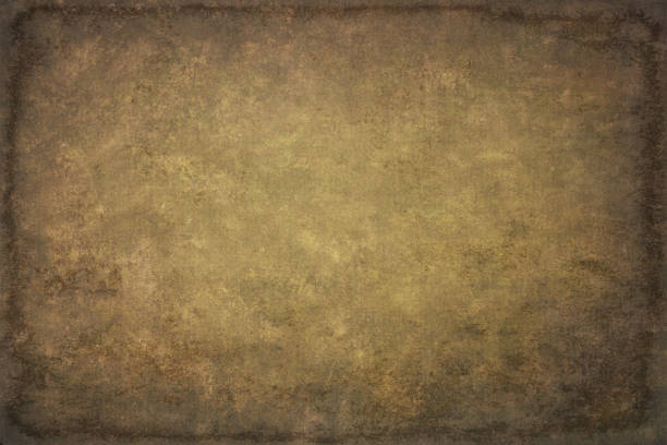 istock Vintage retro grungy background texture with frame. 663873640