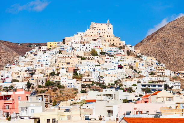 istock Syros island in Greece 663873826