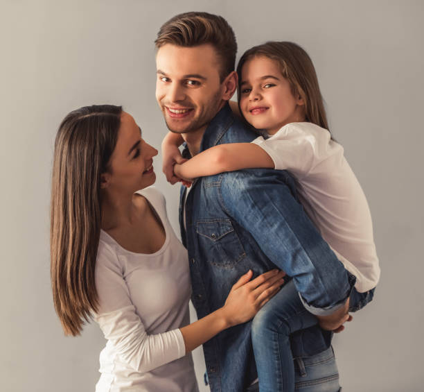 istock Happy young family 663874006