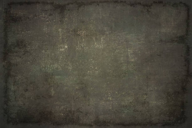 istock Vintage retro grungy background texture with frame. 663874092