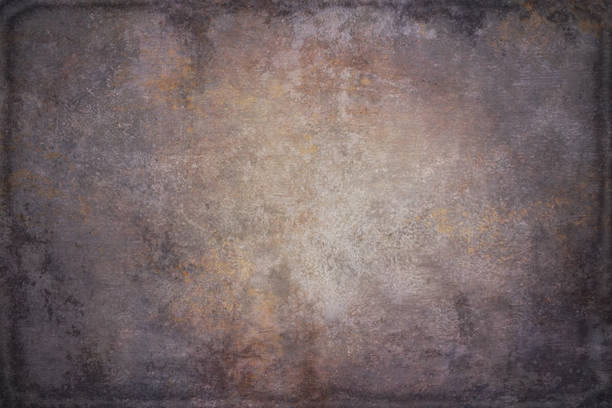 istock Vintage retro grungy background texture with frame. 663878268