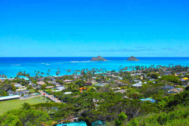 istock Landscape of Hawaii Lanikai Beach 663883574