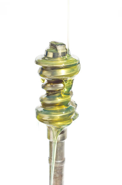 istock Worm gear in the steering in oil 663884292