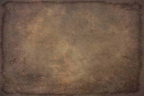 istock Vintage retro grungy background design and pattern texture with frame. 663891224