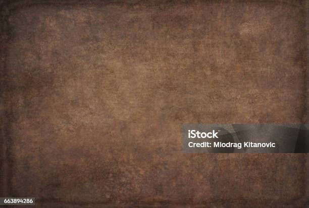 Vintage Retro Grungy Background Design And Pattern Texture With Frame Stock Photo - Download Image Now