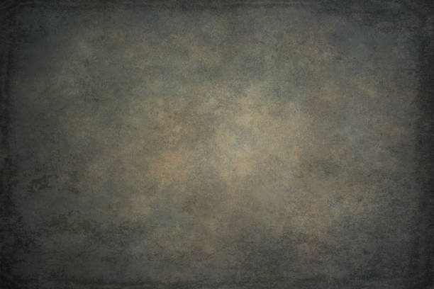 istock Vintage retro grungy background design and pattern texture with frame. 663898646