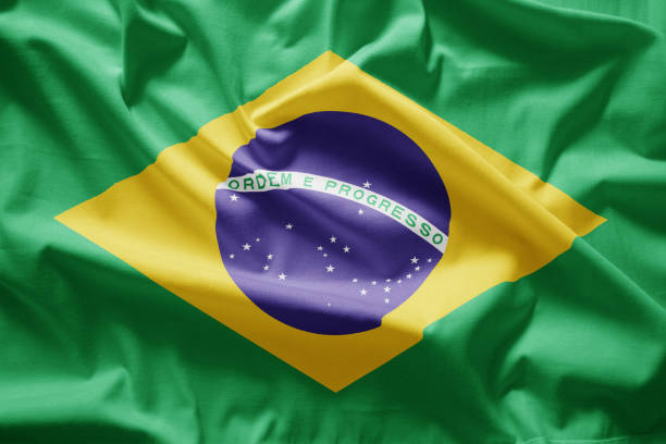 istock Flag of brazil 663902502