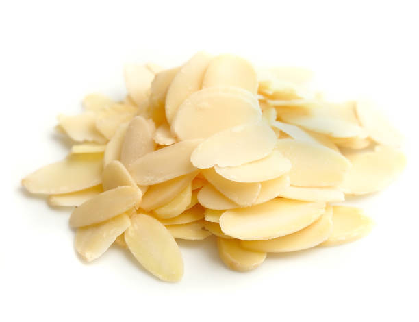 istock Heap of flaked almonds 663914796