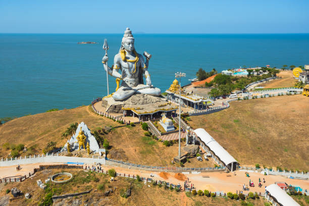istock Statue of Lord Shiva was built at Murudeshwar 663915816