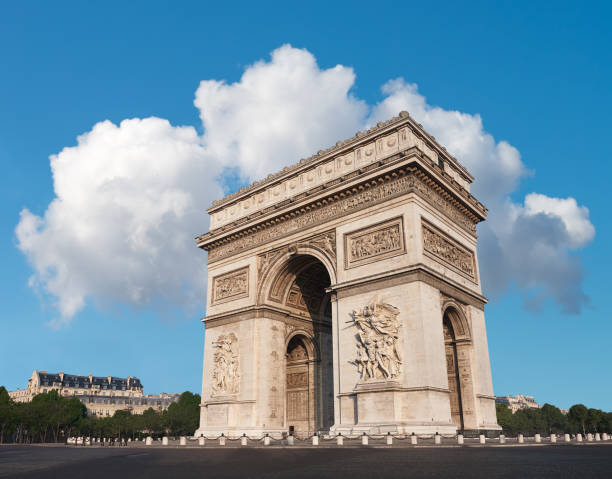 istock Arc de Triumph in Paris, France 663921382
